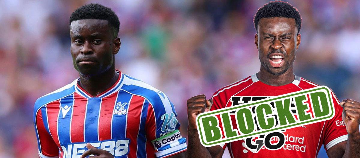 Crystal Palace captain Marc Guehi disappointed that his transfer to Liverpool had been cancelled at the last minute, having already completed his medical..