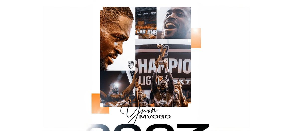 Lorient completes contract extension with Swiss international goalkeeper Yvon Mvogo..