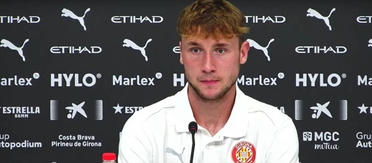 Vladislav Vanat is looking forward to starting a new chapter at Girona