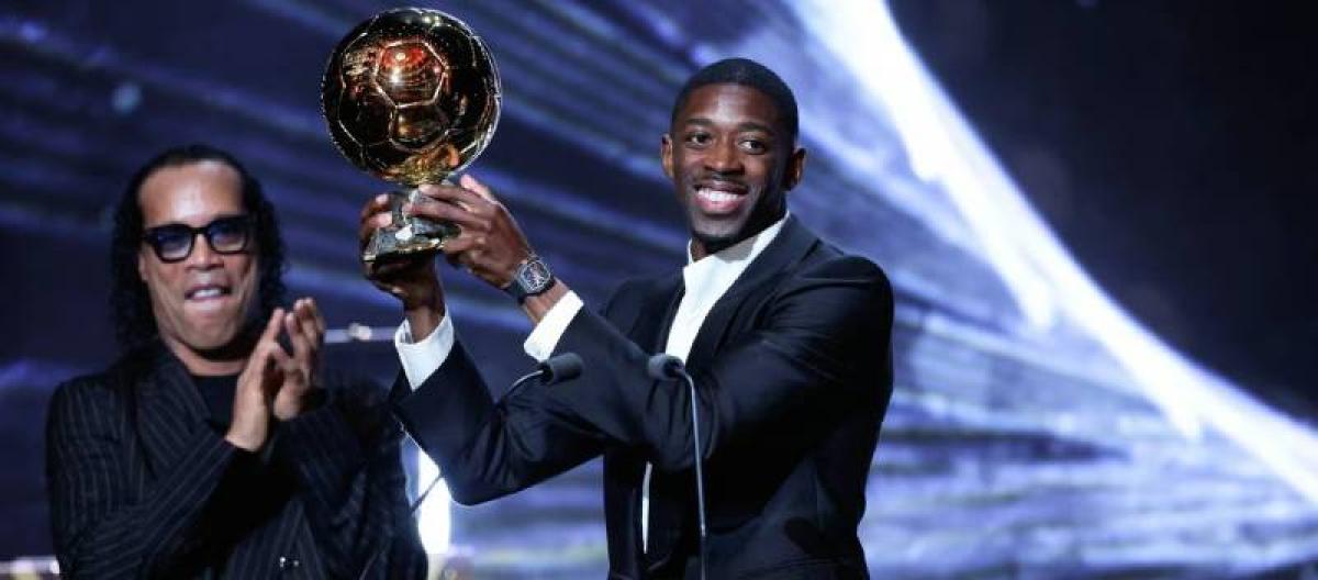 Dembélé wins Ballon d'Or, Paris Saint-Germain celebrates historic moment