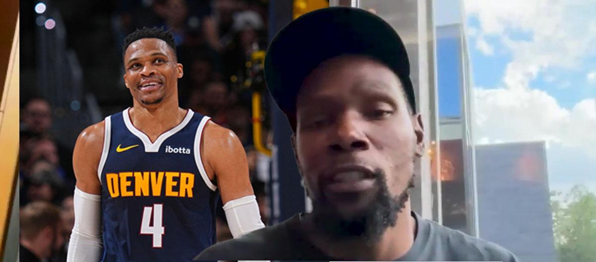 杜兰特：威斯布鲁克值得继续留在NBA作战，对于再与他合体保持开放态度..