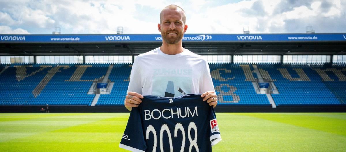 Bochum Football Club has completed the contract extension with Philipp Hofmann, the new contract is valid until June 2028