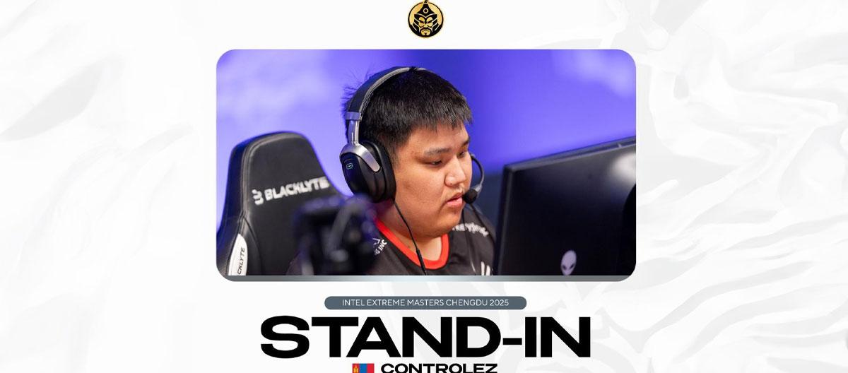 Counter Strike 2: Chinggis Warrriors' In-Game Leader controlez to stand-in for The MongolZ at at the Intel Extreme Masters (IEM) Chengdu..