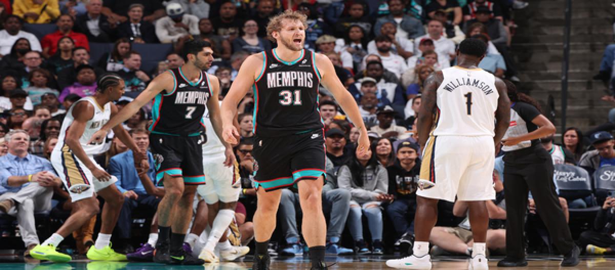 灰熊128-122力克鹈鹕 莫兰特爆发轰下35分