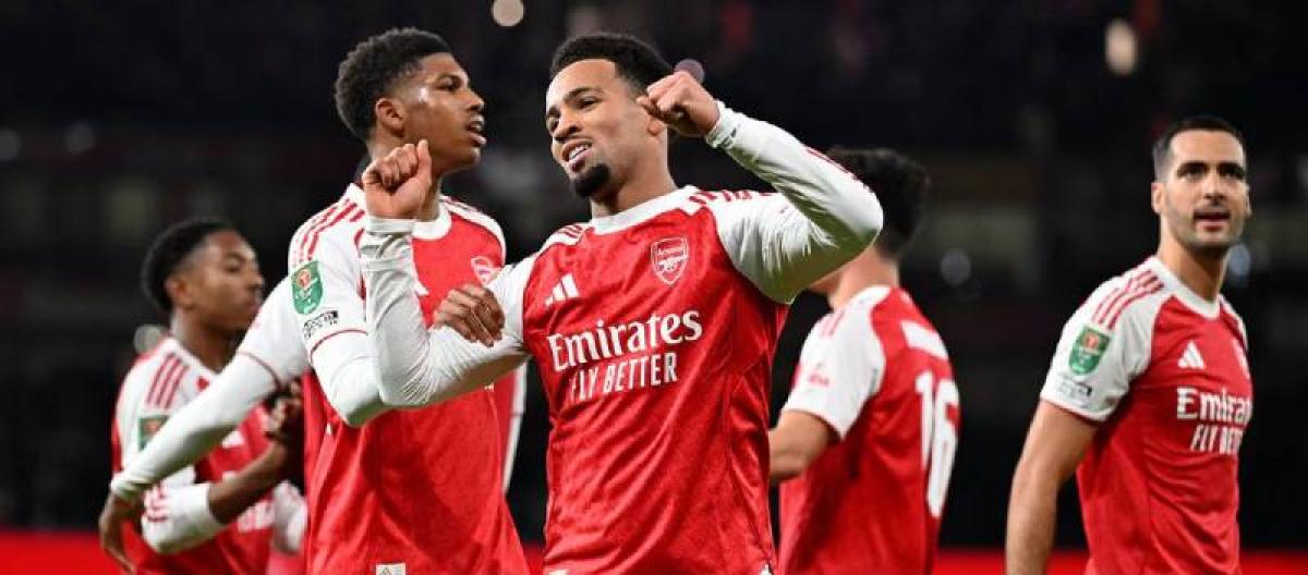 Envaneri opened the scoring to help his team advance to the Carabao Cup quarterfinals.