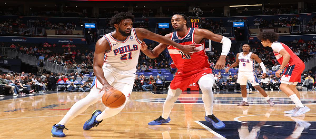 76ers narrowly defeated Wizards 139-134; Maxi's 39 points and 10 rebounds led a comeback victory and extended the winning streak to four games.