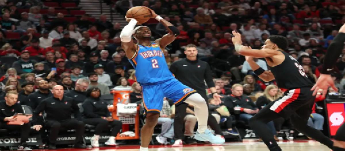 开拓者以121-119逆转雷霆 终结对手八连胜