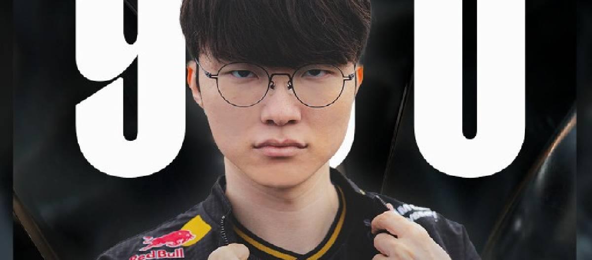 Faker achieves his 900th assist in the World Championship.
