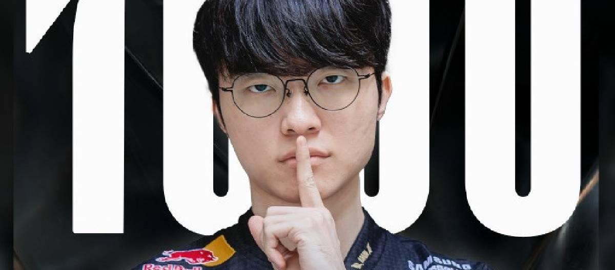 Faker reached his 1000th assist milestone at the World Championship.