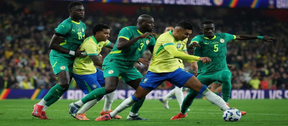 Friendly match – Casemiro scores as Brazil defeats Senegal 2-0