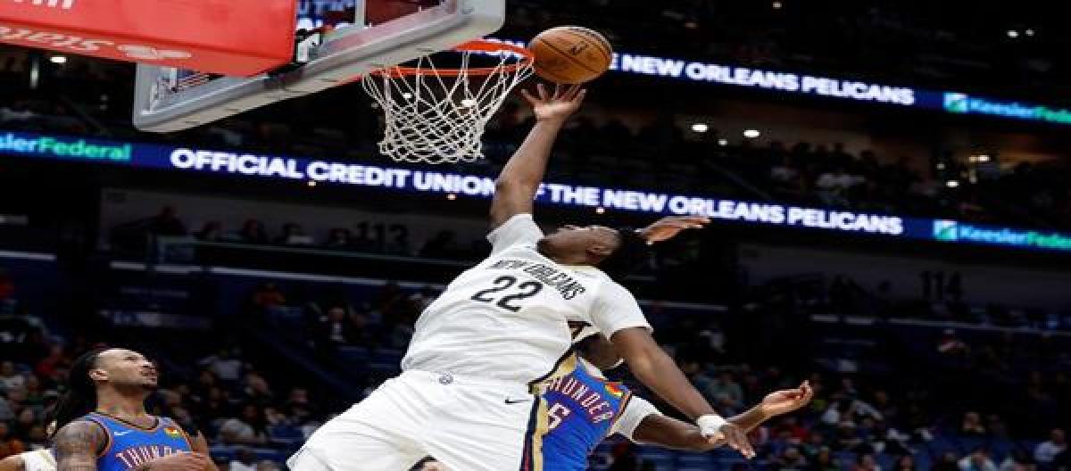 Holmgren's 26 points and 9 rebounds led the Thunder to a 126-109 victory over the Pelicans.