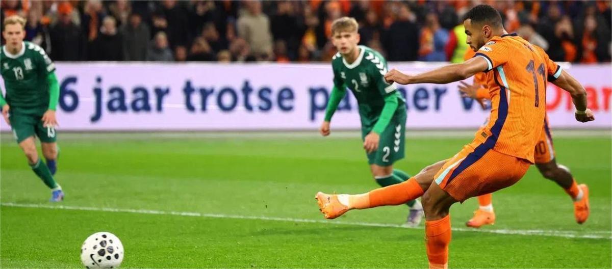 World Cup Qualifier – Gakopo scores in Netherlands' 4-0 victory over Lithuania
