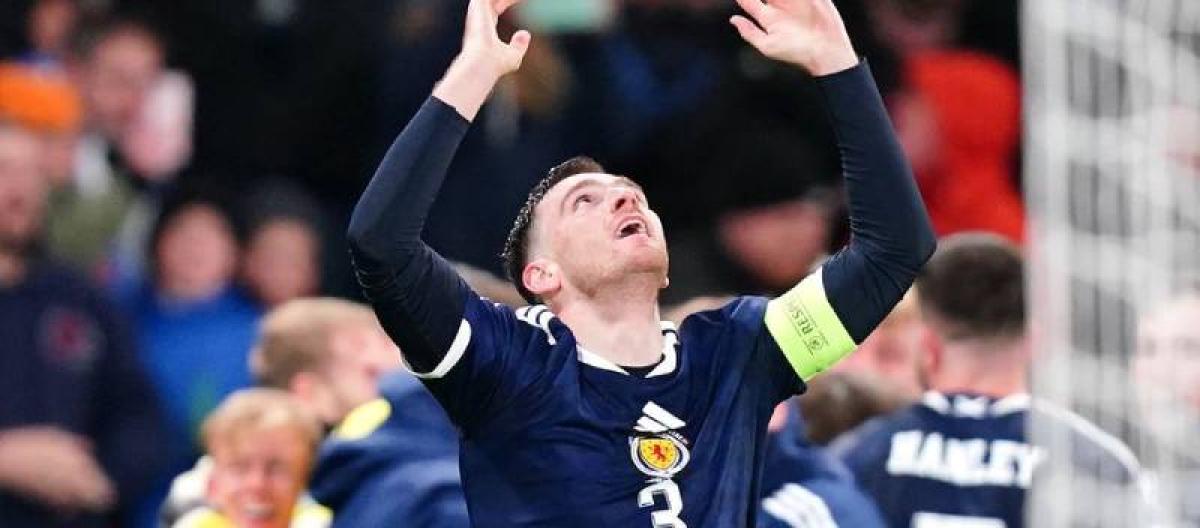 Scotland returns to the World Cup after 28 years; Robertson tearfully reminisces about Jota.