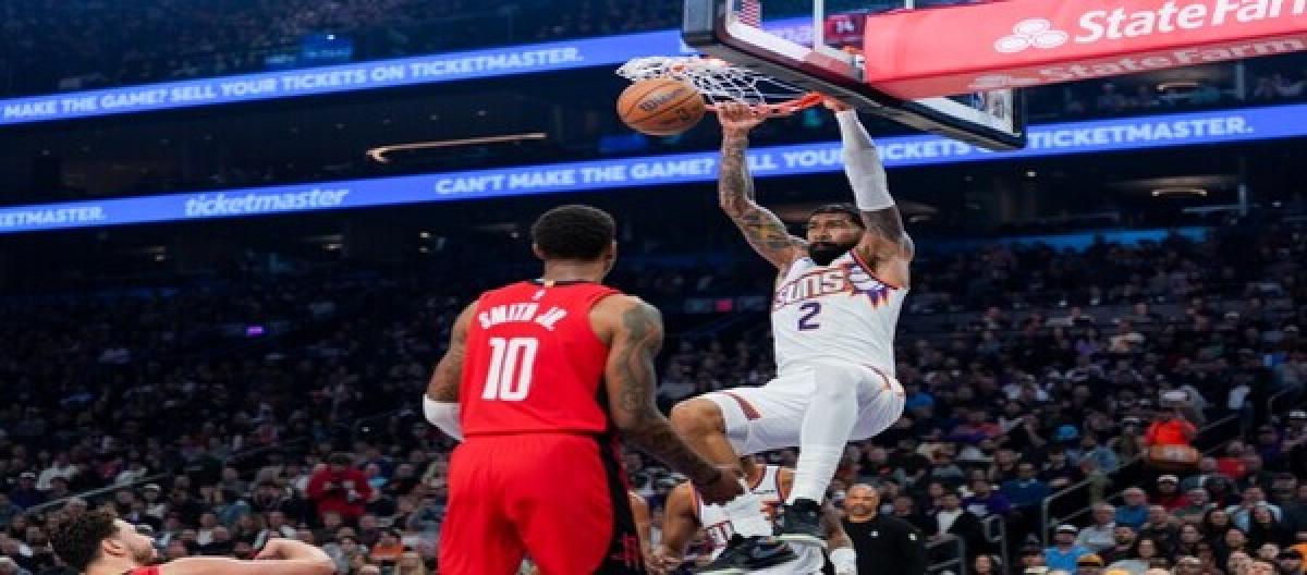 Dillon's 29 points weren't enough to save the Rockets from a 114-92 victory over the Suns.