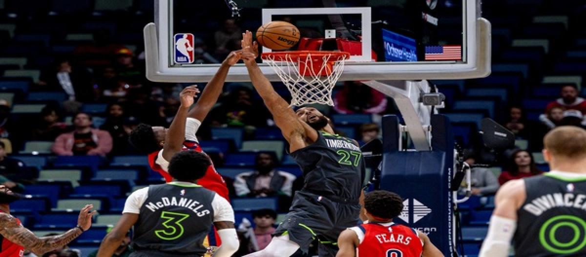 兰德尔28分 森林狼以125-116逆转胜鹈鹕