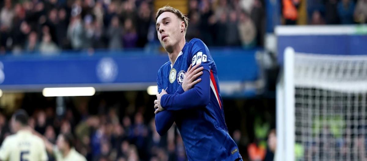 英超——古斯托传射帕尔默破门，切尔西主场2-0完胜埃弗顿