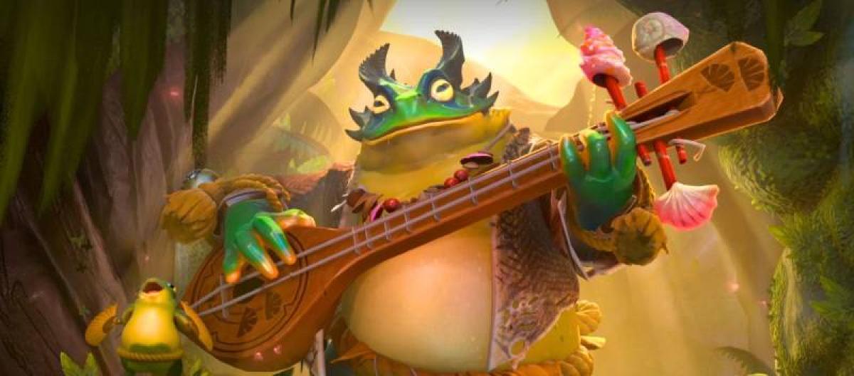 The support hero Largo officially debuted in Dota 2 version 7.40.