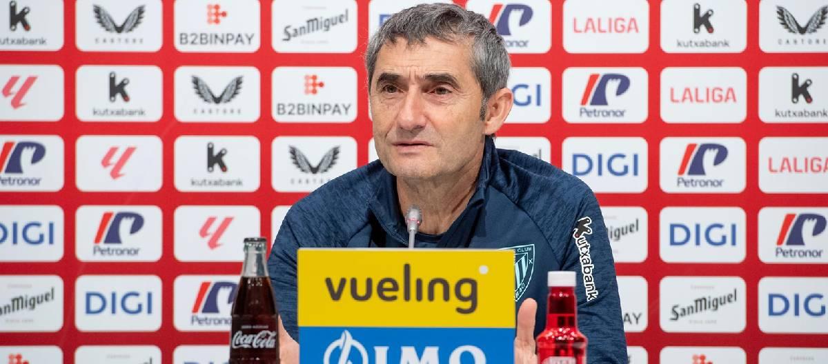 Ernesto Valverde: We hope to continue our current good form; maintaining this momentum is crucial for the start of the second half of the season.