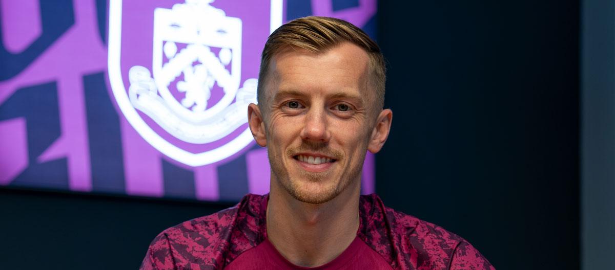 West Ham United's England international midfielder James Ward-Prowse joins Burnley on-loan..