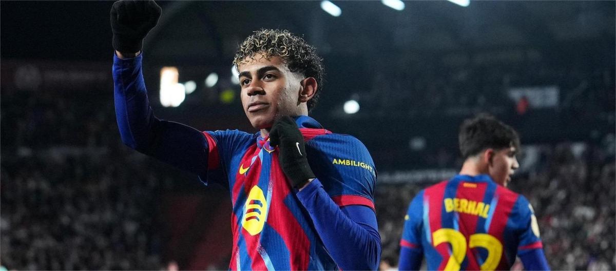 西班牙国王杯——亚马尔建功　巴塞罗那2比1淘汰阿尔瓦塞特