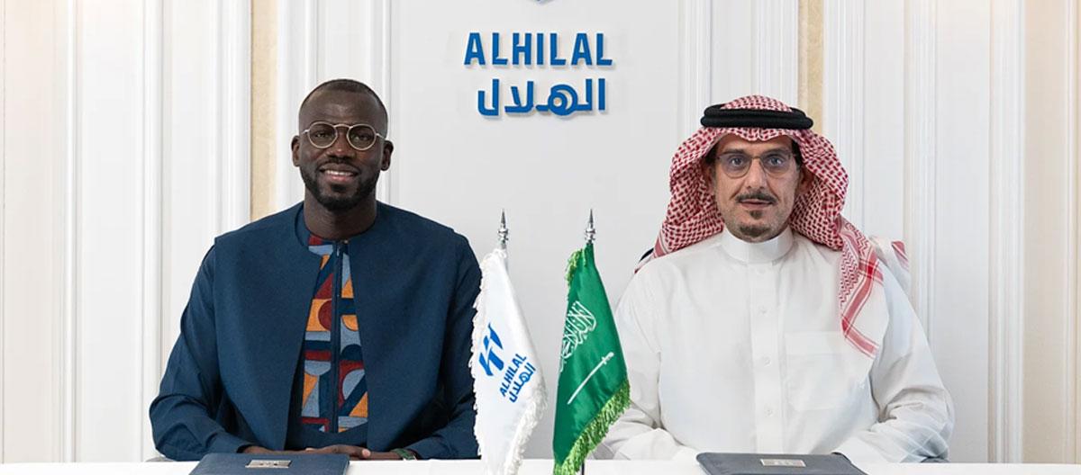 Al-Hilal completes contract extension with Senegalese international center-back Kalidou Koulibaly..