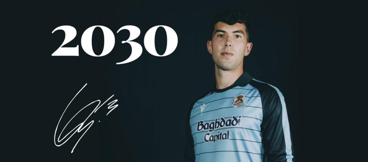 皇家社会与西班牙籍门将乌奈·马雷罗完成续约..