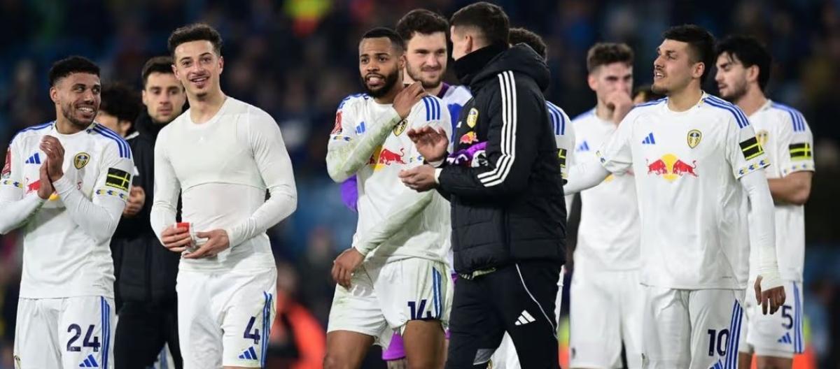 Leeds United advance to the FA Cup quarterfinals; Daniel Falk: We delivered a very solid performance.