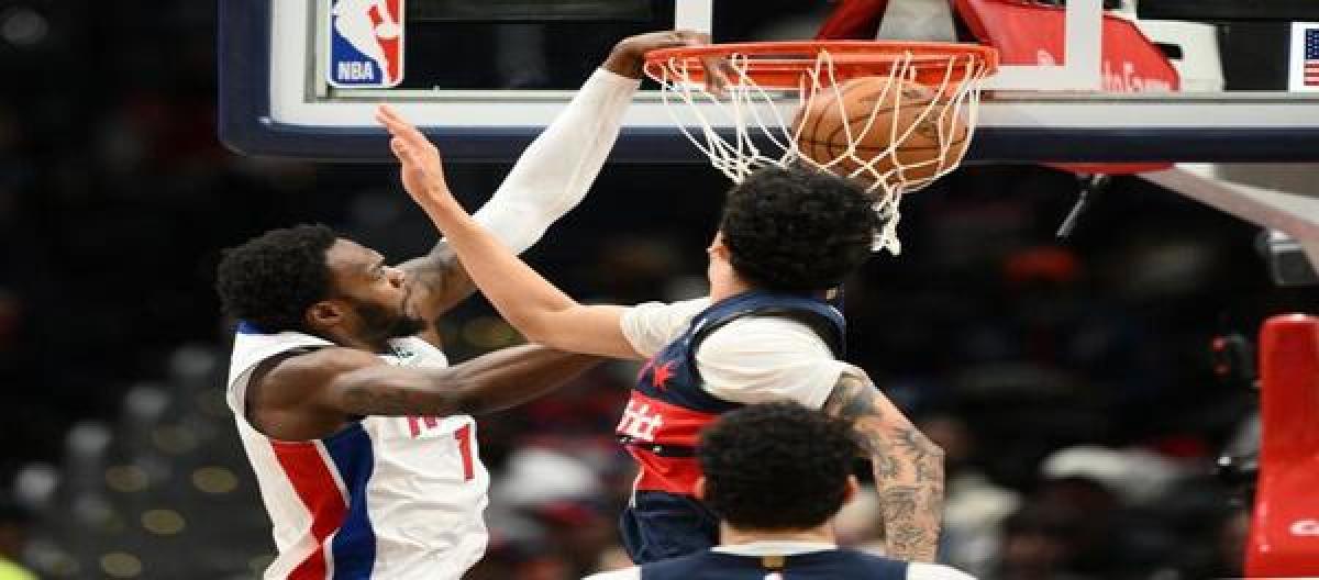 Durant scored 24 points in a hot performance as the Pistons defeated the Wizards 117-95.