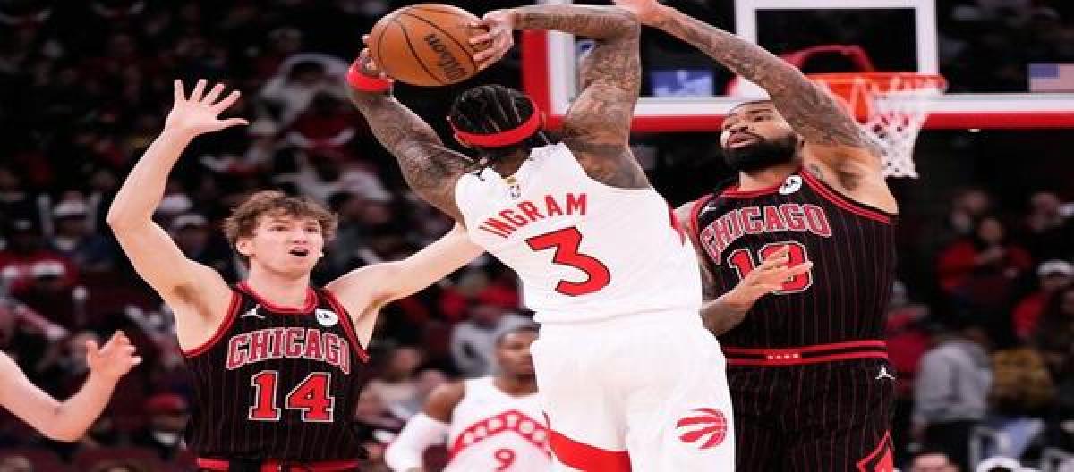 Barrett scored 23 points and Barnes added 18 as the Raptors defeated the Bulls 139-109.