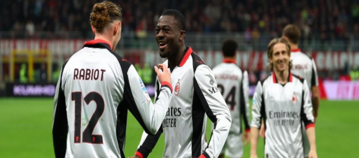 意甲——AC米兰主场3-2力克都灵，帕夫洛维奇破门又送点