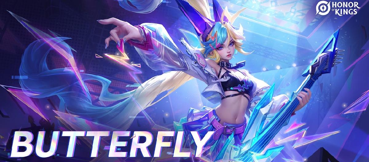 Honor of Kings: A new rare legendary skin, named after music, Blade Girl cuts out the freedom of rock and roll.