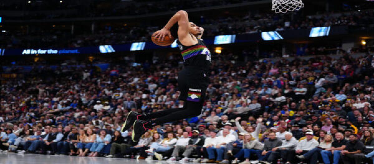 Valanciunas scored 23 points as the Nuggets easily defeated the Thunder 127-107.