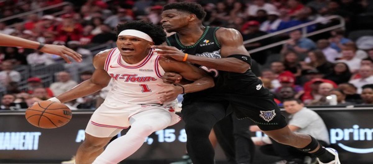 汤普森41分难挽败局 森林狼以136-132险胜火箭