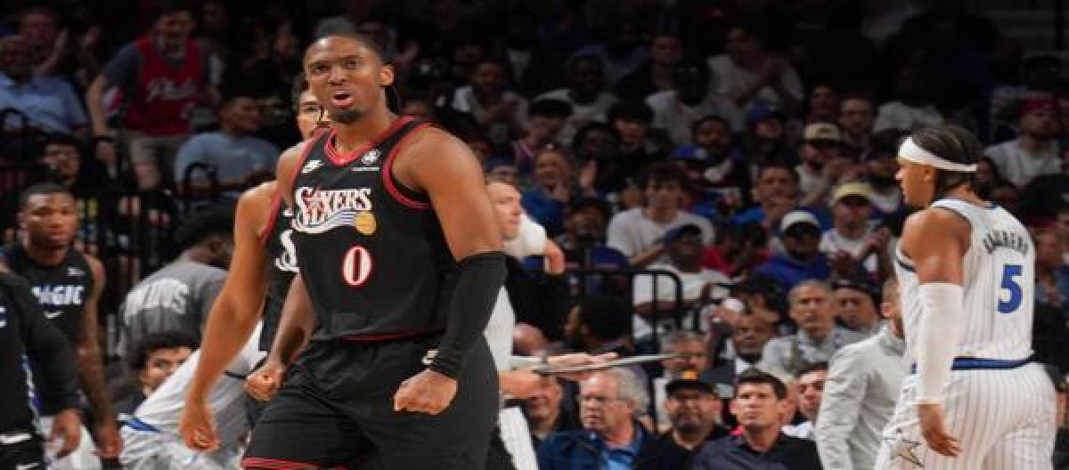 Bain's 34 points weren't enough to save the 76ers from a 109-97 victory over the Magic and a playoff run.