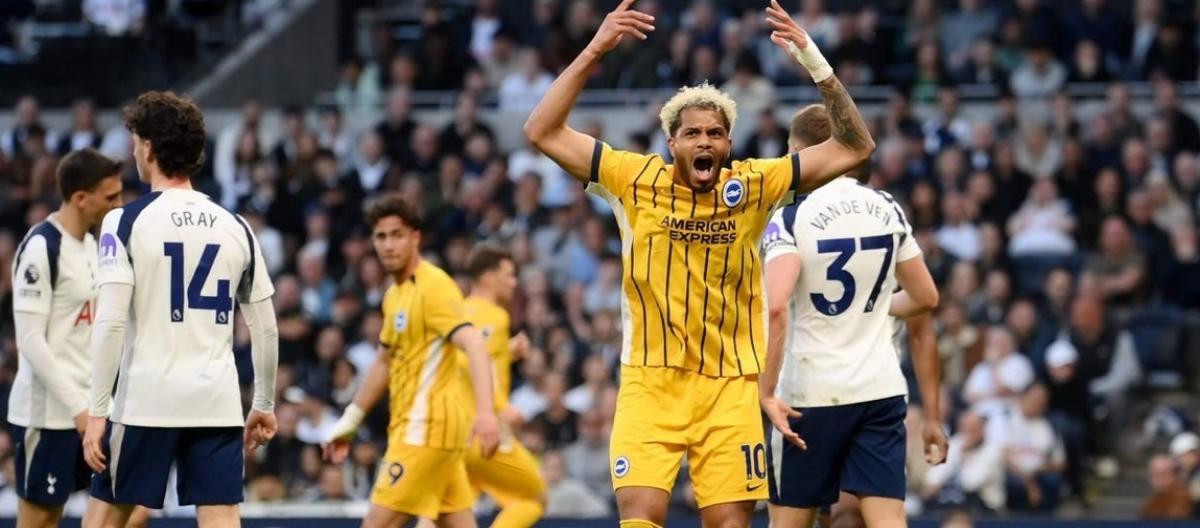 Brighton's draw against Tottenham earned praise from Schürrle for the players' positive attitude and fighting spirit.