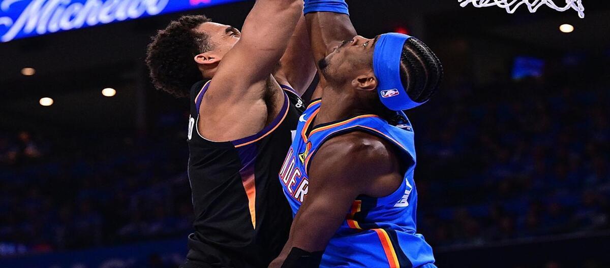 布克23分难挽败局 雷霆以119-84力克太阳