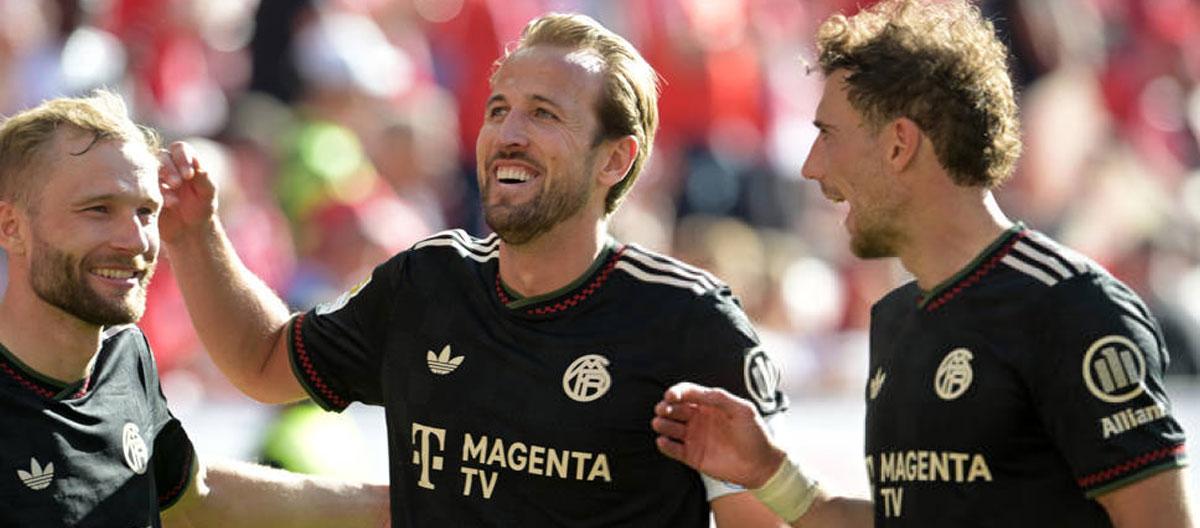 ◤Bundesliga◢ Harry Kane's last minute goal saves Bayern Munich with an epic late 3-4 comeback away win against Mainz..