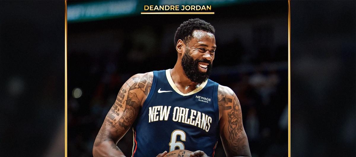 NBA Official: Pelicans Center DeAndre Jordan Wins His First Teammate of the Year Award
