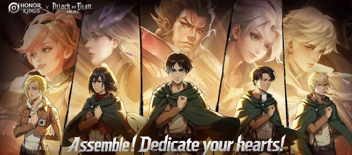 Honor of Kings:收集54个《进击的巨人》联动资源,解锁永久个人主页装扮。 Honor of Kings:收集54个《进击的巨人》联动资源,解锁永久个人主页装扮。