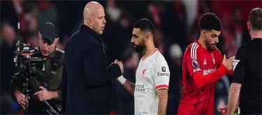 Liverpool only got one point against Nottingham Forest and Sloter praised the team's excellent performance