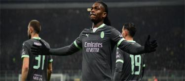 欧冠联赛——莱奥建功　AC米兰1比0击败赫罗纳