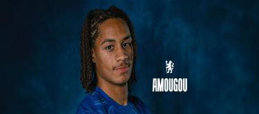 Chelsea officially completes the signing of Saint-Etienne's France U19s international midfielder wonderkid Mathis Amougou..