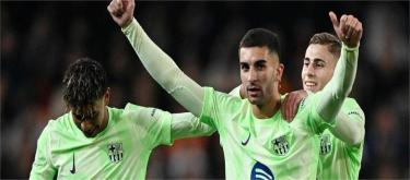 Spanish King's Cup - Ferran Torres scored a hat trick as Barcelona beat Valencia 5-0