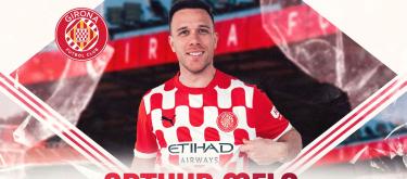 Juventus' Brazil international defensive midfielder Arthur Melo joins Girona on-loan..