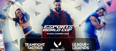 《英雄联盟》、《云顶之弈》、《无畏契约》正式被确认电竞世界杯2025竞赛项目之一..