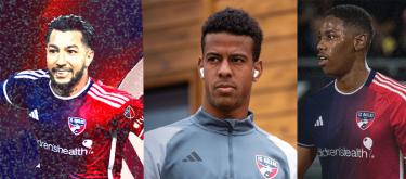 FC Dallas officially announced the signings of Luciano Acosta, Álvaro Augusto and Osaze Urhoghide..
