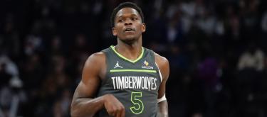 Anthony Edwards receives his 16th technical foul and is automatically suspended for one game