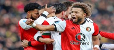 欧冠1/8决赛：国际米兰客场2-0击败费耶诺德 泽林斯基失点