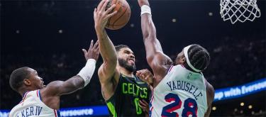 Jayson Tatum scores 35 as Boston Celtics beat Philadelphia 76ers 123-105