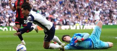 Premier League - Son Heung-min scored a penalty as Tottenham Hotspur drew 2-2 with Bournemouth